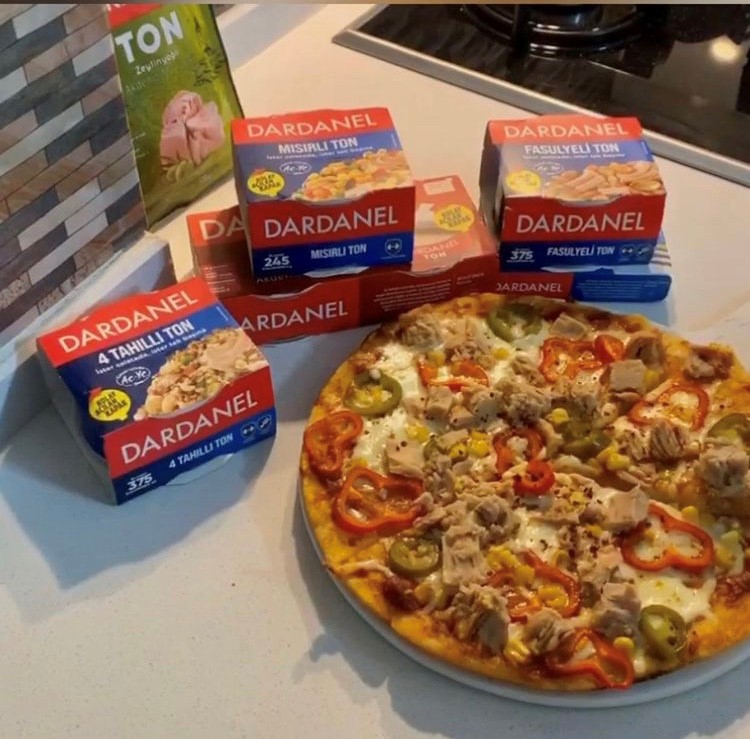 Dardanel Ton Salata M�s�rl� Pizza